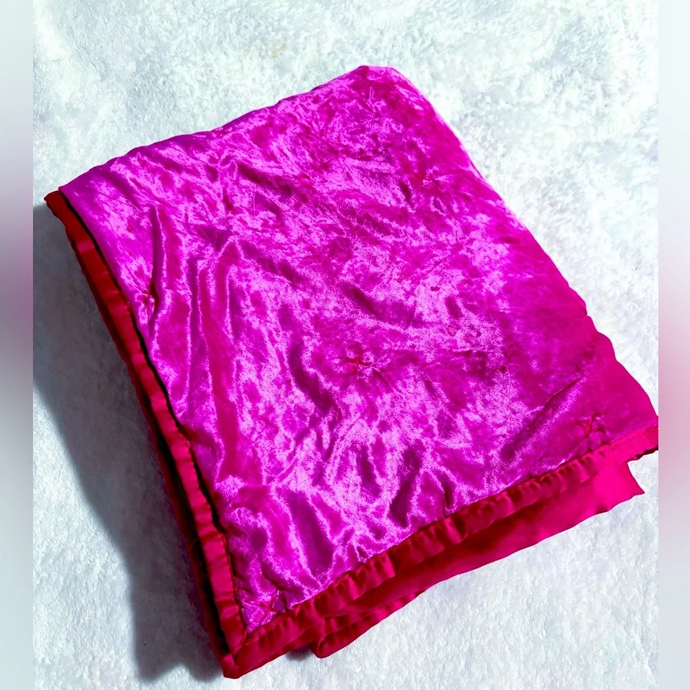 ✨ FUSCHIA VELVET PILLOW CASE 26”x20” FUSCHIA BEDROOM